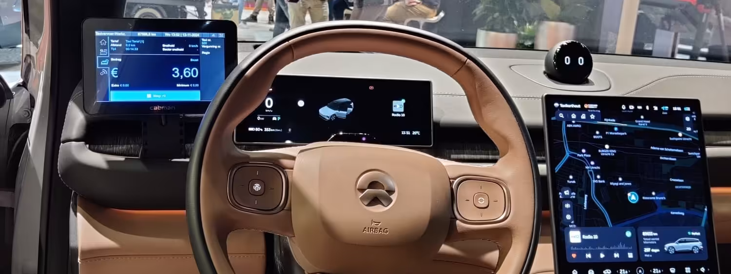 Cabman MDT taksamittari taksissa